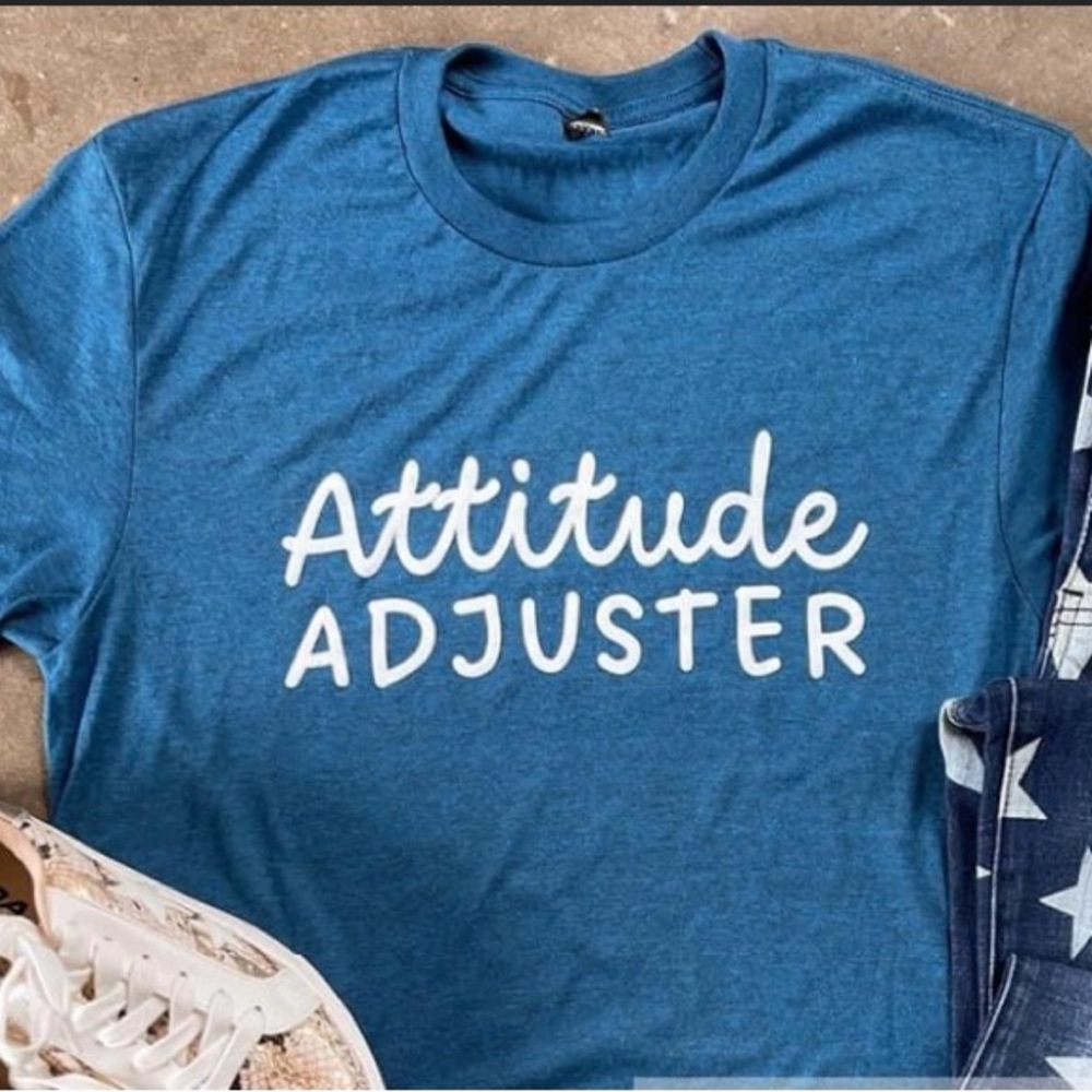 Attitude Adjuster tee medium new shirt